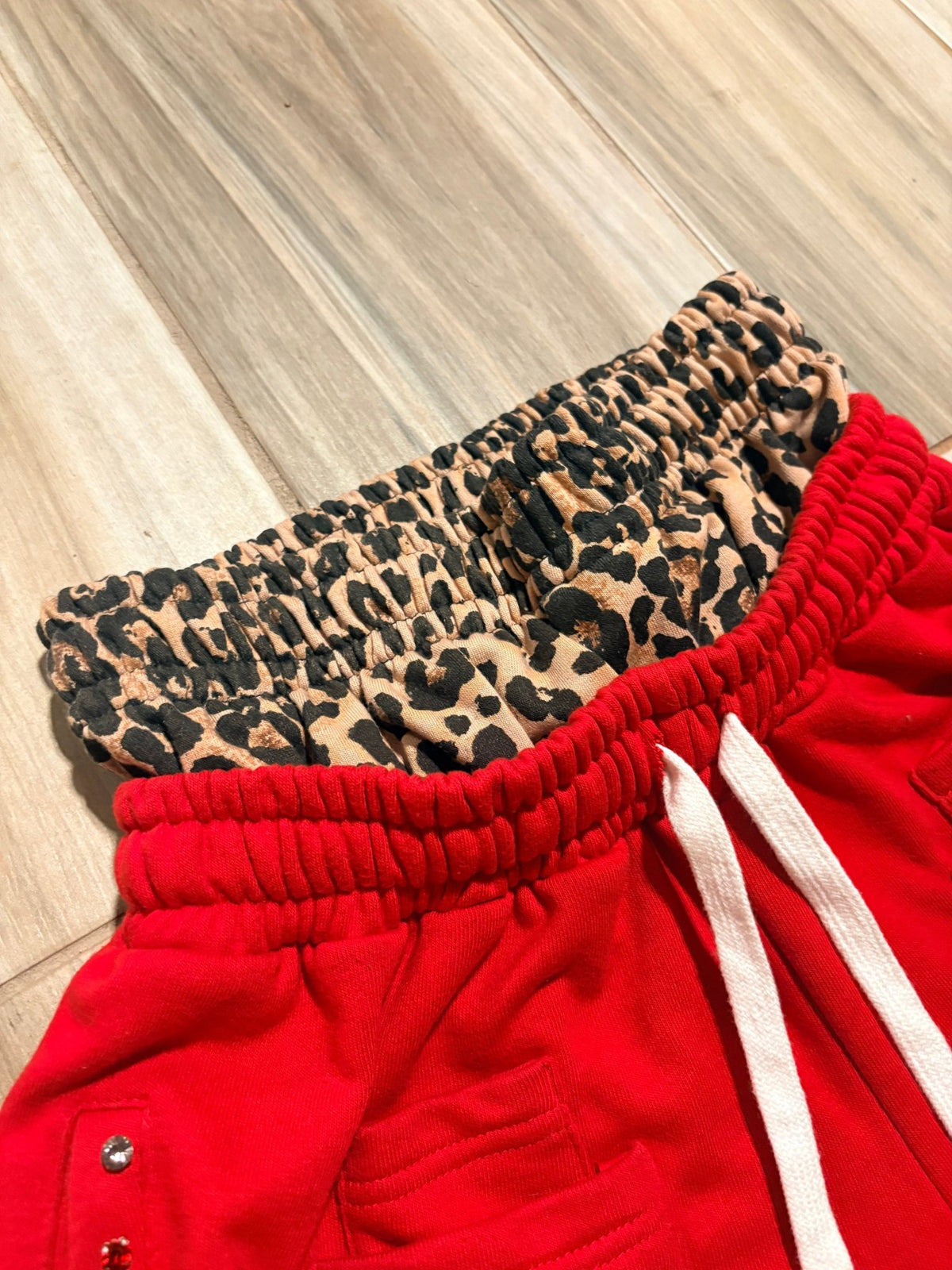 Red “HIDDEN” Shorts - HiddenfiguresUS